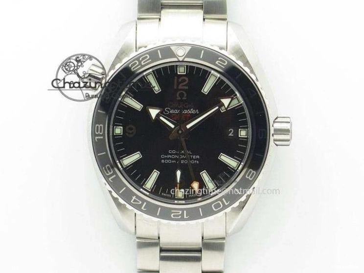 0218 Seasonal 2018 Seamaster Diver 300M SS YG VSF 1:1 Best Edition YG Bezel Black Dial on Black Rubber Strap A 7934